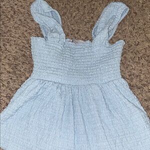 Francesca's Collections Light Blue Tank